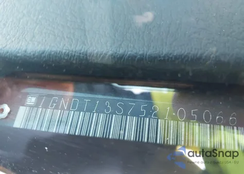 2005 Chevrolet Trailblazer Lt z USA, uszkodzony, nr VIN 1GNDT13S752105066